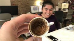 Turkish Coffee Arrives At Kite And Rocket + Reading Fortunes With Coffee Grounds