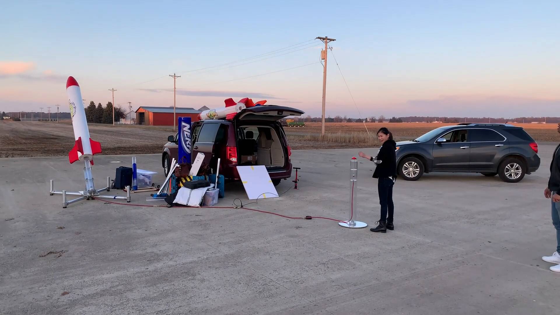 World’s Largest Kid-Powered Rocket – Kite and Rocket Research